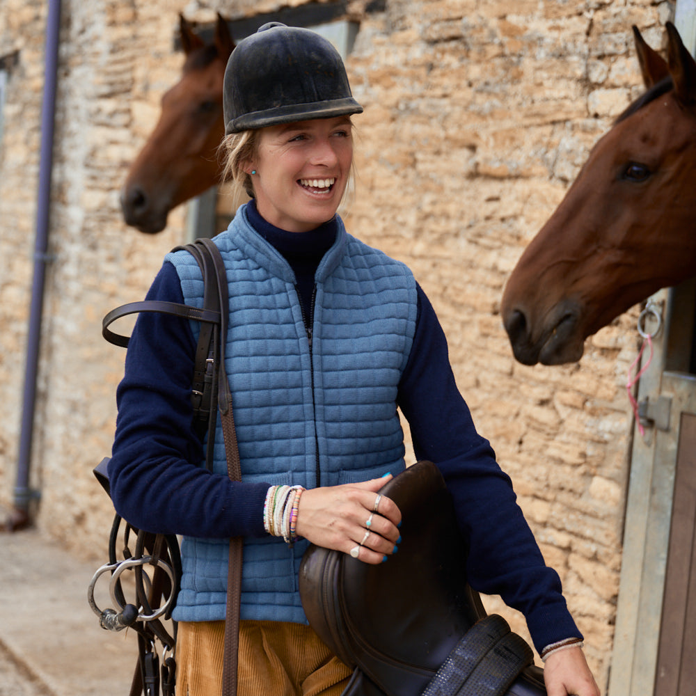 Ladies Gilet - Mediterranean