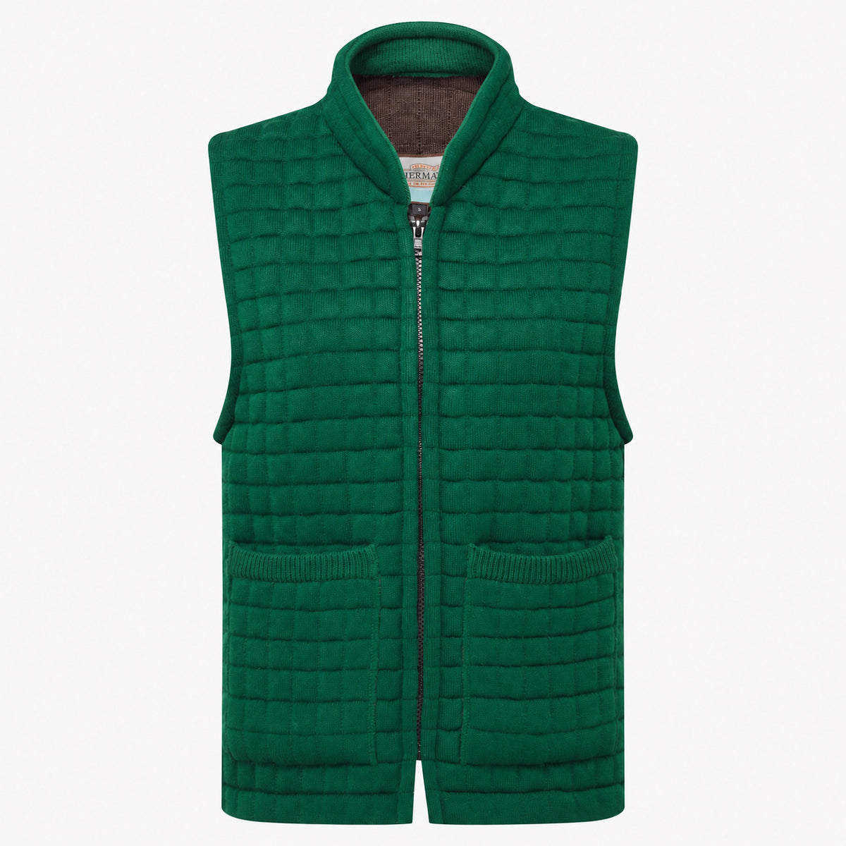 Thermatex Ladies Gilet in Bottle #Trim colour_Bottle