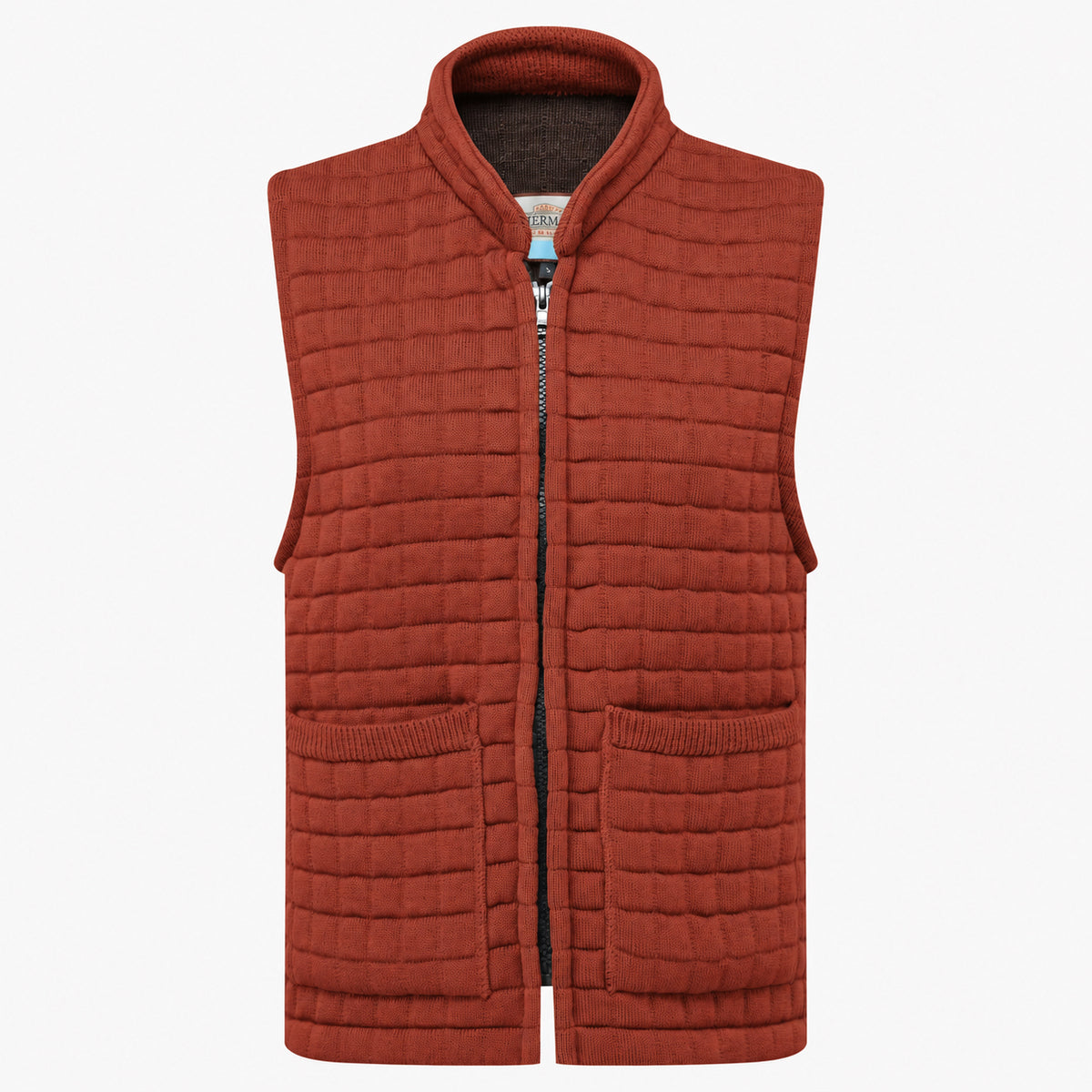 Thermatex Ladies Gilet in Cinnamon #Trim colour_Cinnamon