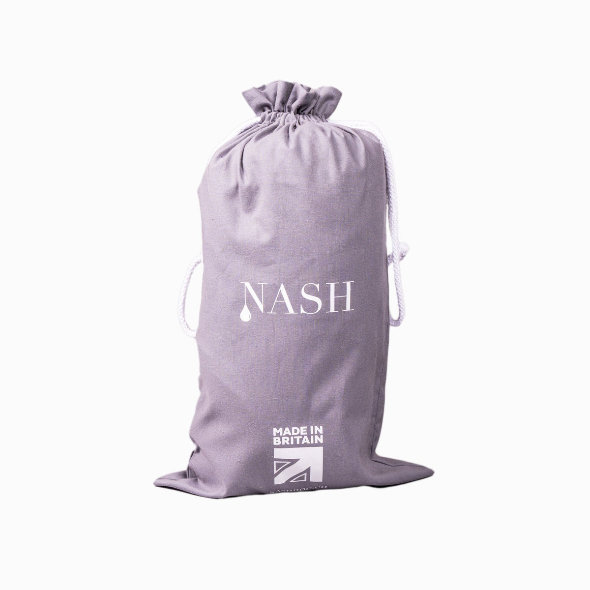 Reusable NASH branded bag for the NASH bamboo dog drying coat.