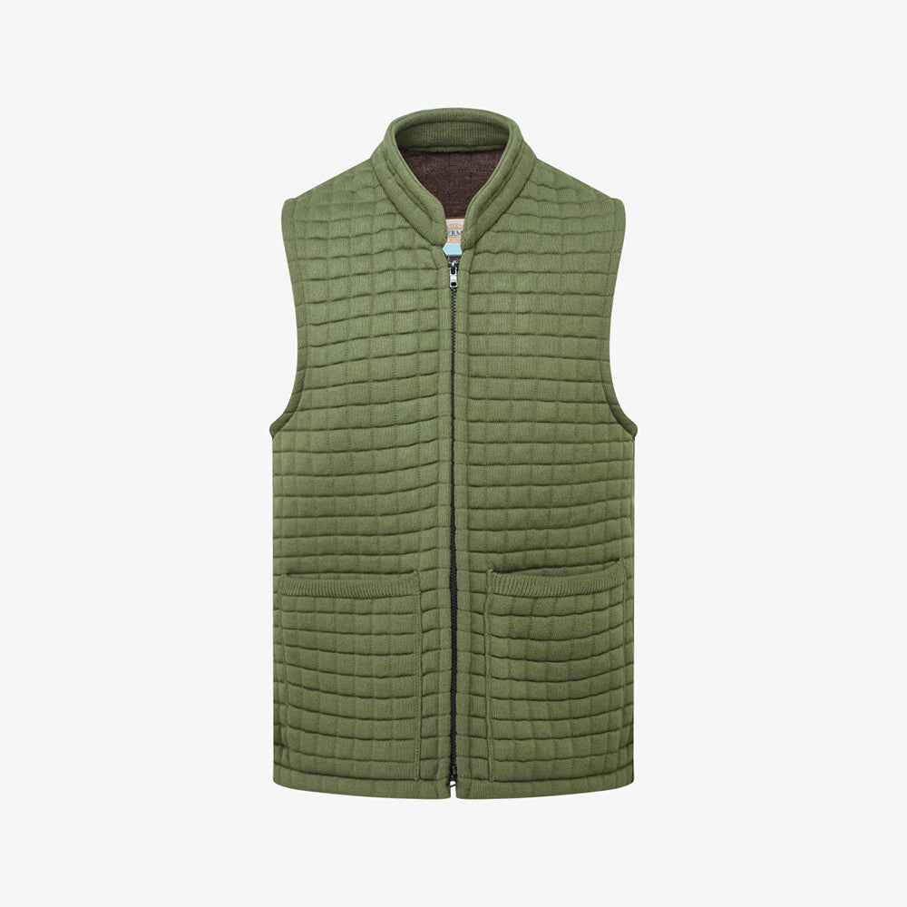 Thermatex Child's Gilet in Olive Green