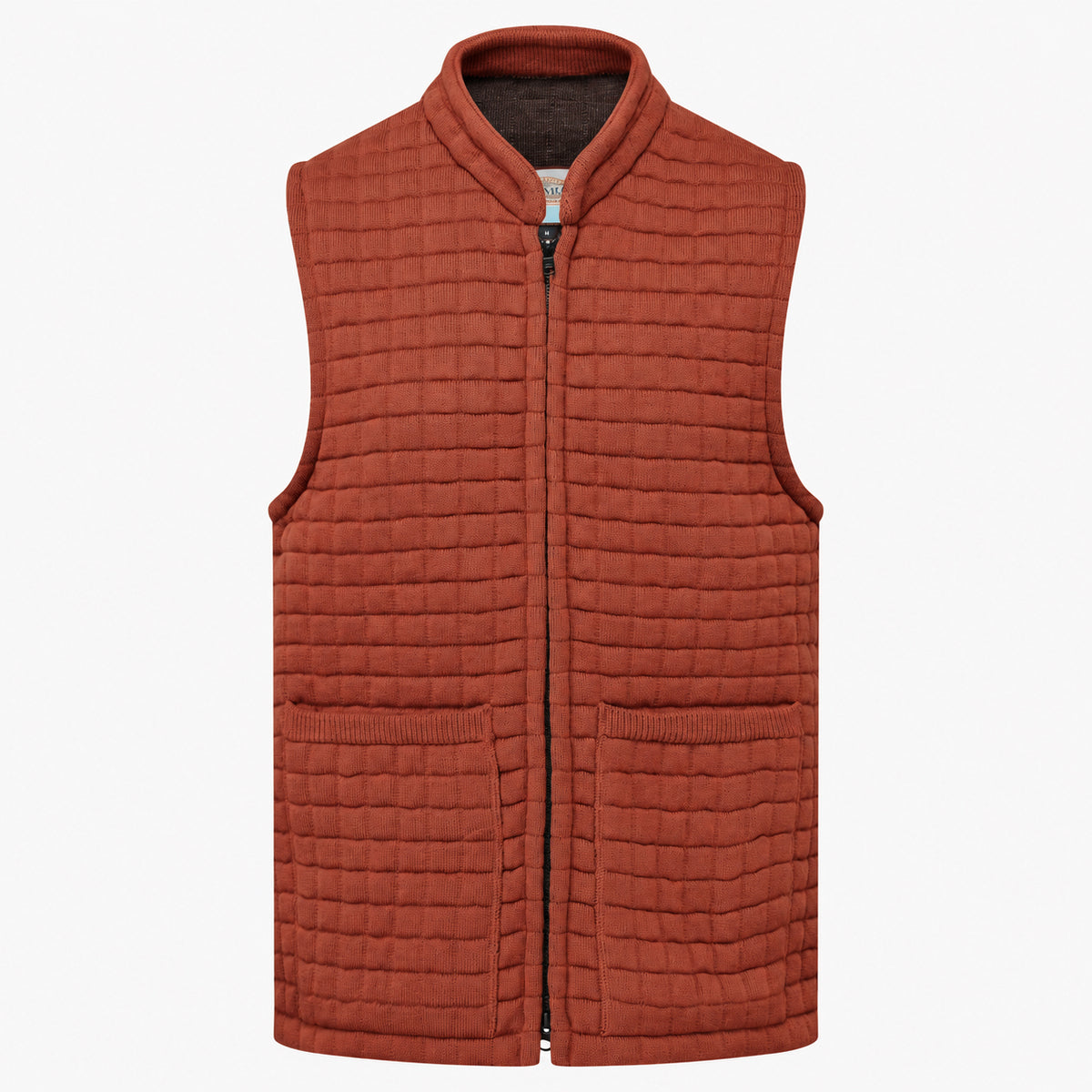 Thermatex Unisex Gilet in Cinnamon #Trim colour_Cinnamon
