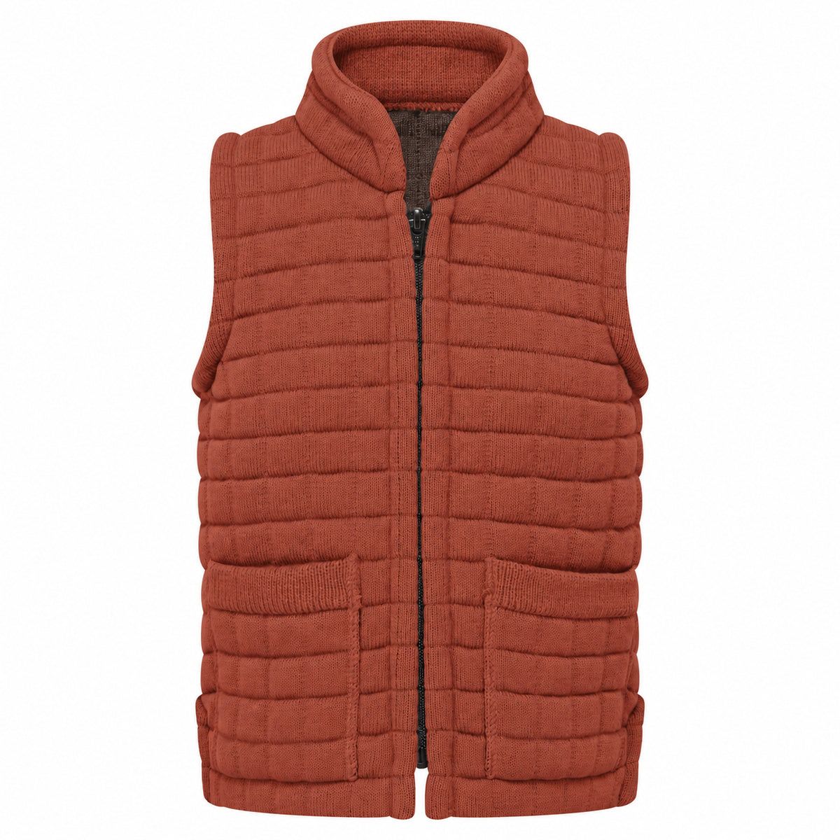 Thermatex Childs Gilet in Cinnamon #Trim colour_Cinnamon