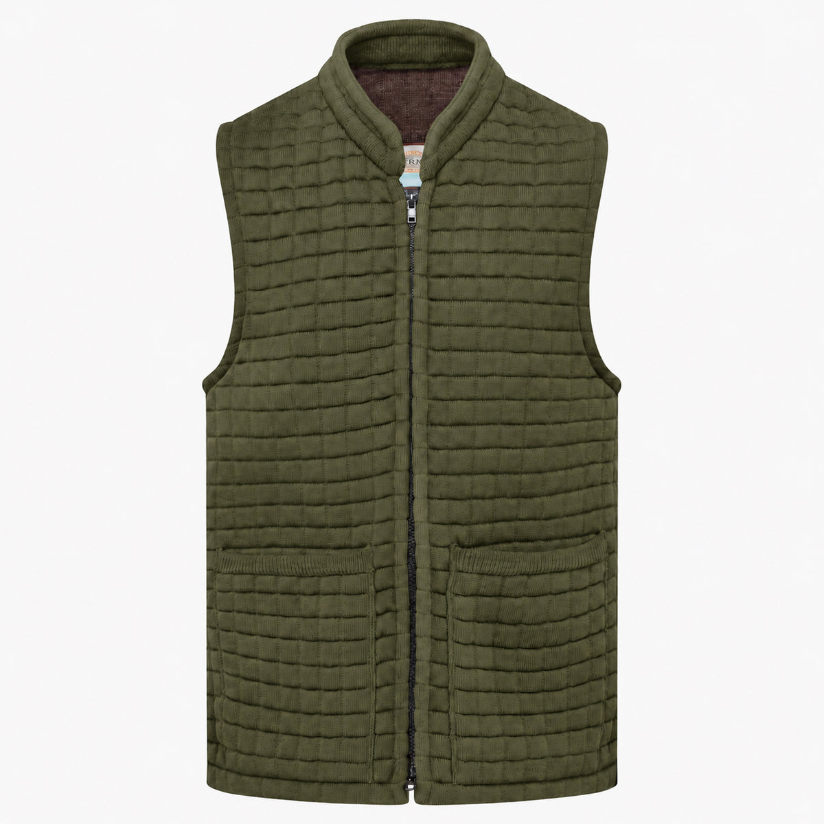Thermatex Unisex Gilet in Khaki #Trim colour_Khaki
